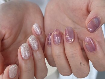 アイネイルズ 吉祥寺店(I nails)/ちぐはぐちゅるんラベンダー