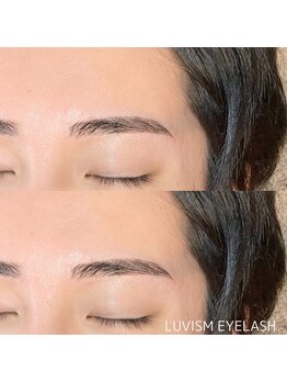 ラヴィズム アイラッシュ アンド ネイル (LUVISM)/アイブロウWAX★ 担当:時田