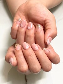ニュアンスフラワーネイル