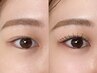 〔パリエク人気メニュー〕まつ毛パーマ+LEDフラット80本