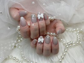 【Rika】冬キラキラネイル