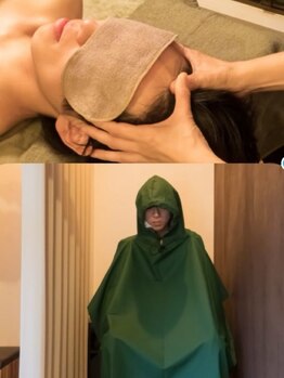 フォレストムーン 高円寺店(forestmoon)の写真/《虜になる人続出☆》よもぎ蒸しで汗を流した後はヘッドマッサージで疲れをスッキリ解消！【メンズOK◎】