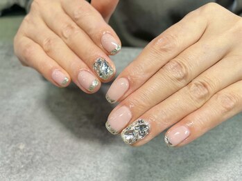ココネイル(Koco Nail)/ガラスフレンチ