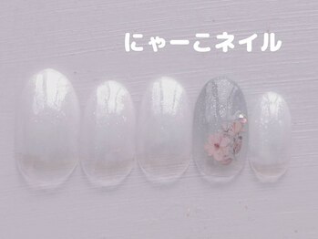 フラワー×ホワイト☆定額￥4980