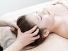 ★No.3【女性】ドライヘッドスパ＋首肩デコルテリンパ/頭痛50分¥9900→
