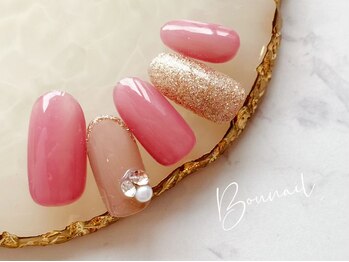 ボネール(nail ＆ eyelash Bounail)の写真/シンプル～アート多めのゴージャスコースまで◎豊富な定額コースをご用意♪[田町/パラジェル]