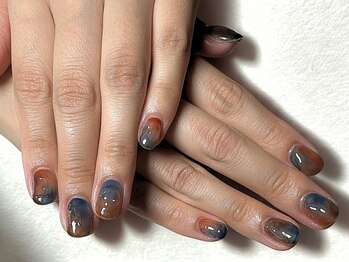 プライベートネイルサロン104 大濠(private nail salon 104)の写真/≪大濠公園すぐ≫爪が短くても可愛く仕上げたい方に◎豊富なアートで短い爪でも理想のデザインが見つかる☆