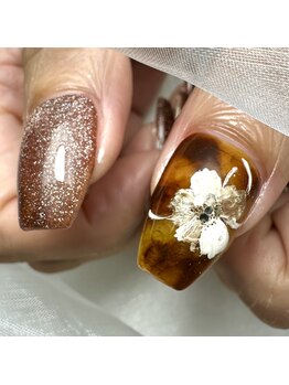 サランネイル(sarang nail.)/秋ネイル