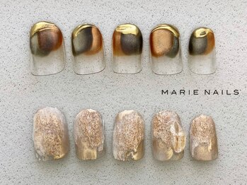 マリーネイルズ 横浜店(MARIE NAILS)の写真/★初回オフ無料！オフ代込みのデザインはリーズナブル＆ハイセンス！１week保証もついているので安心です♪