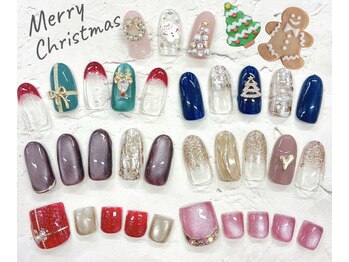 ネイルサロン きらら 平塚店/クリスマスネイル
