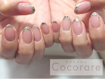 ココラーレ(cocorare)/ハンド【ガラスフレンチ】¥9000