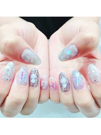 キラキラネイル