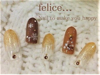 ネイルサロン フェリーチェ(felice)/【定額ネイル】¥7480
