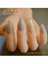 アウリン(AURYN)/7月限定monthly &nbsp;design No,8