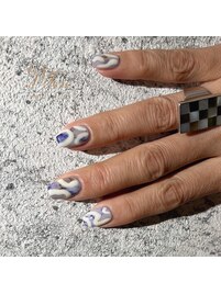 うねうねネイル♪