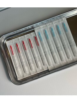 ケーファクトリー 気仙沼新市役所前店(K-FACTORY)/施術に使用する鍼