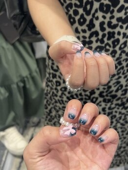 ブルーラグーン(Blue Lagoon)の写真/【期間限定!!jrネイリスト☆定額デザイン¥4000】お得な定額メニューで大人可愛い指先に♪初めての方にも◎