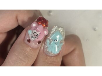 エミュレ(emure.)/3D推しネイル