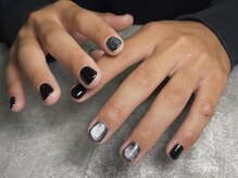 オムネイル 渋谷(HOMME NAIL)/マグネットネイル ¥6.600