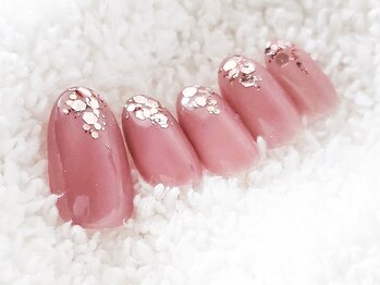 指先ホログラムネイル