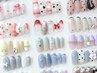 【すきぴに可愛いと思われるんだ♪】ガーリーネイル定額☆【ガーリーネイル】