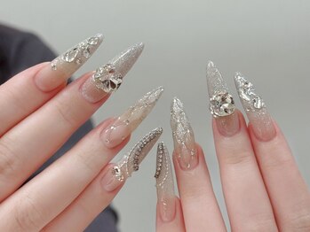 ネイルズ イロハ 池袋店(NAILS 168)/チップ長さ出しやり放題