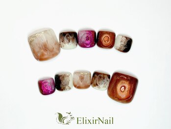 エリクサーネイル 亀戸(ElixirNail)/フット90分やり放題