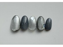 セプトネイル SEPT NAIL 彦根店/2月大人可愛いサンプル　￥6930