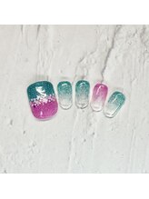 タネモト(Tanemoto)/3，4月♪定額フットネイル¥8200