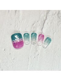 3，4月♪定額フットネイル¥8200