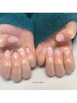 サロン オードリー 名駅店/カラフルフレンチ