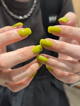 ヒルズ 原宿(Hills Harajuku)/One color. Saki’s nail
