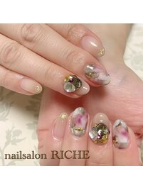 冬のニュアンスネイル！