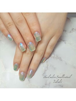 ウルウル氷ネイル