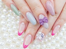 フラッシュネイル SORIO宝塚店/除去付デザイン定額コ-ス◇