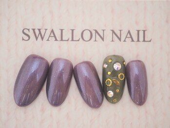 スワロンネイル(SWALLON NAIL)/11.12月定額ネイル★