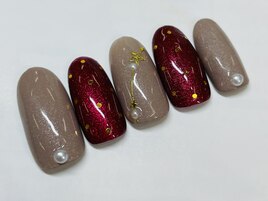 ボルドーネイル