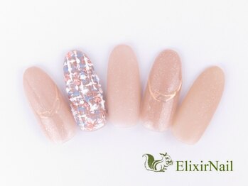 エリクサーネイル 神田(Elixir Nail)/シンプル/クーポン使用