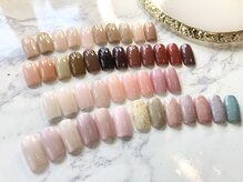 ネイルサロン プラティーン 国立(PLATINE)/新色ベージュ、ピンク、茶系