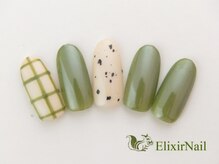エリクサーネイル 五反田(Elixir Nail)/定額a シンプル／クーポン使用