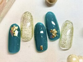 金箔ネイル♪