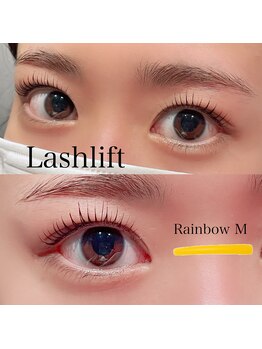 オーク アイラッシュアンドネイル たまプラーザ(OAK)/まつげパーマ (Rainbow)