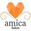 アミカサロン(amica salon)ロゴ