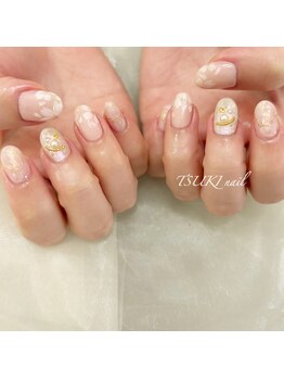 ツキネイル(TSUKI nail)/桜ネイル