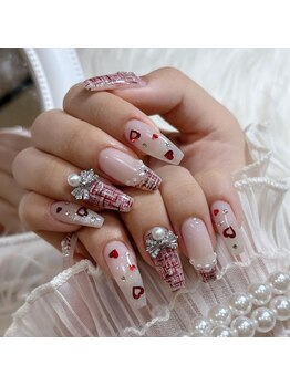 リンドネイル バイ モカ アンド ララ(Lind nail by moca and LaLa)/【mio】10本アート