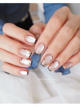 ネイル デザイン グレイス(Grace)/【AYURI】持込デザイン10%オフ