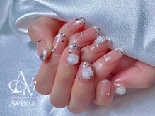 アヴィシア(Avixia)/持ち込みOK★薔薇ネイル