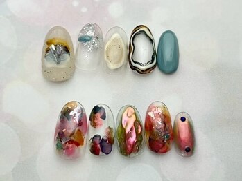 メイクアップバー(make up bar)の写真/《初回オフ込◆90分やり放題¥8800》写真持ち込み大歓迎☆流行りのニュアンスNailもお任せ♪吉祥寺駅徒歩5分