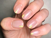 オーラリー ネイル アート メゾン(ORRERY nail art maison)/ハンド / イエロー