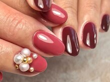 オーラリー ネイル アート メゾン(ORRERY nail art maison)/ハンド / ショートビジュー